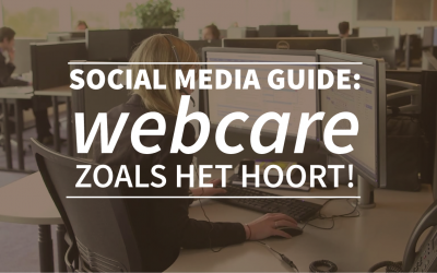 Social media guide: webcare zoals het hoort!