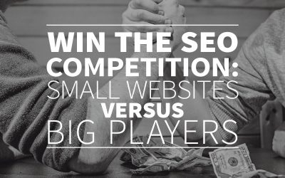 Win the SEO competition: small websites versus big players