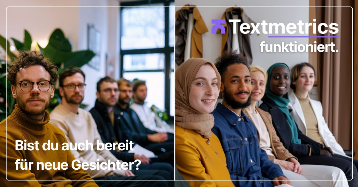 Textmetrics Mitarbeiter Kaffeezeit