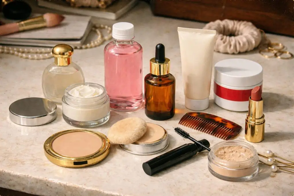 Skincare and beauty products