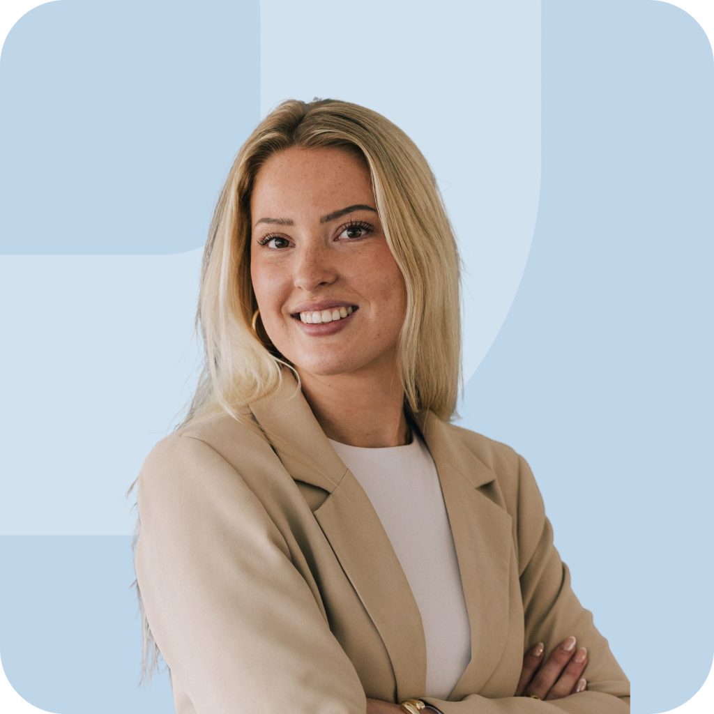 Sanne Eekelder smiling