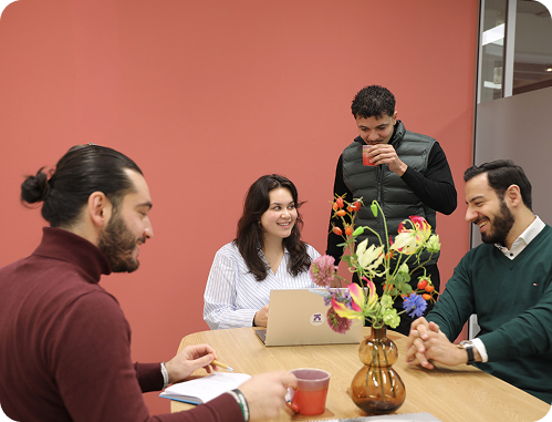 Textmetrics team quality control check consult